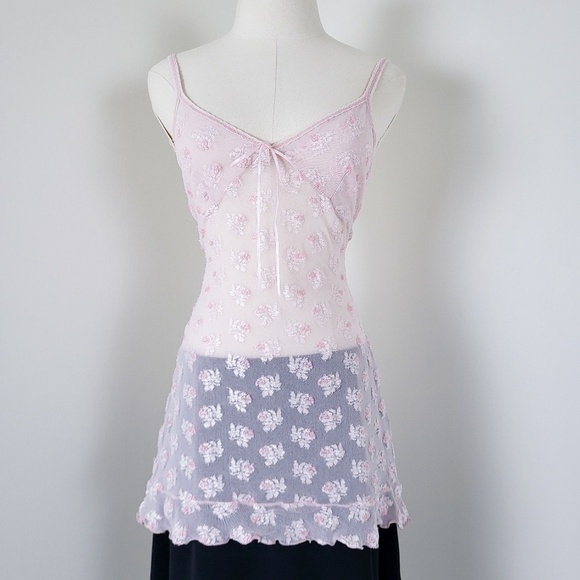 Vintage Pink Floral Camisole - Picture 10 of 12